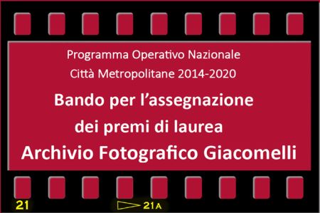 Bando premi di laurea "Archivio Giacomelli"