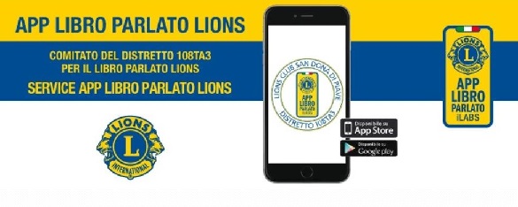 Service App Libro Parlato Lions