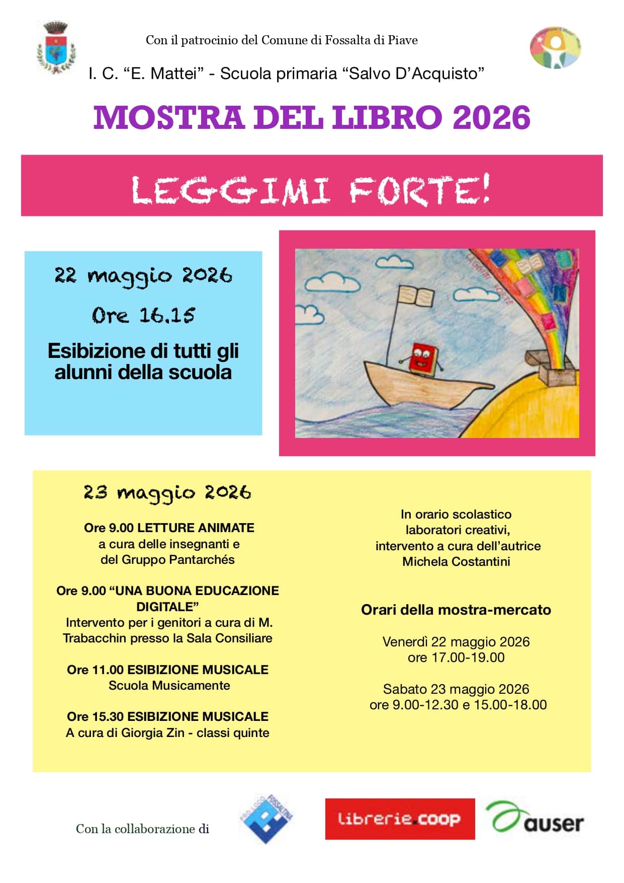 MOSTRA DEL LIBRO 2026: LEGGIMI FORTE!