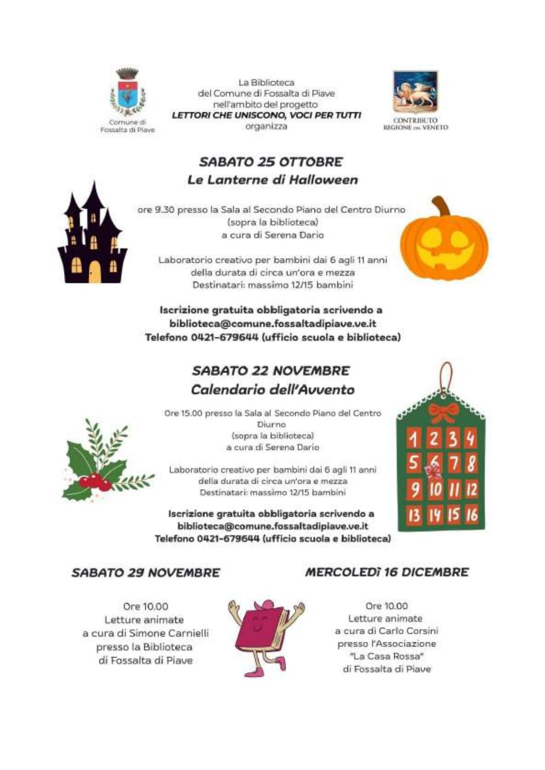 Lettori che uniscono, voci per tutti