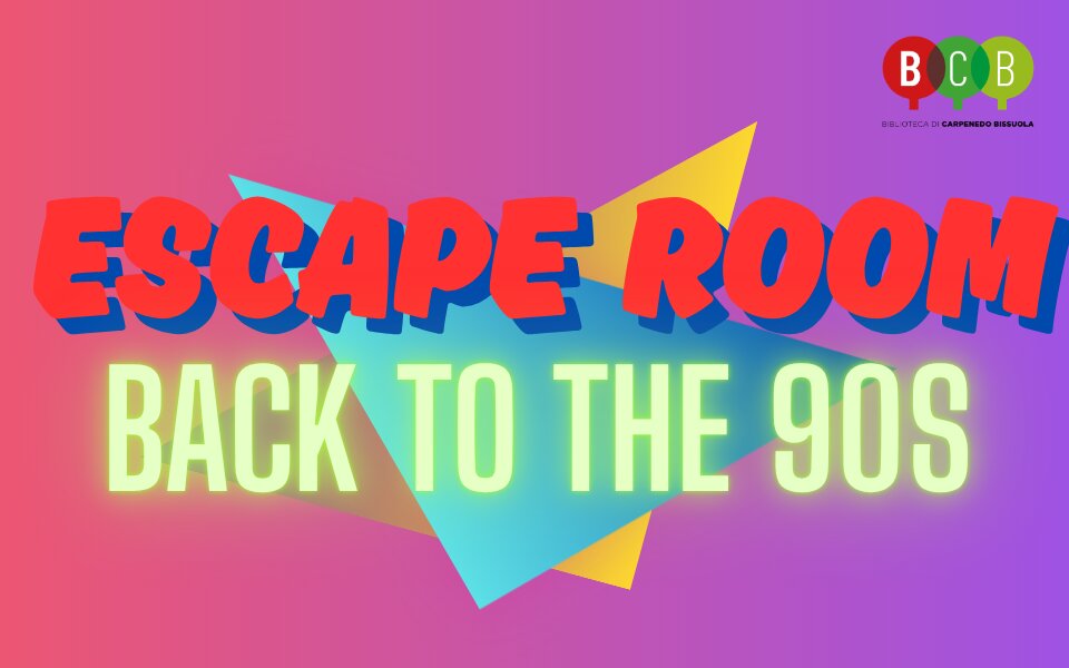 Escape Room Back to the 90s