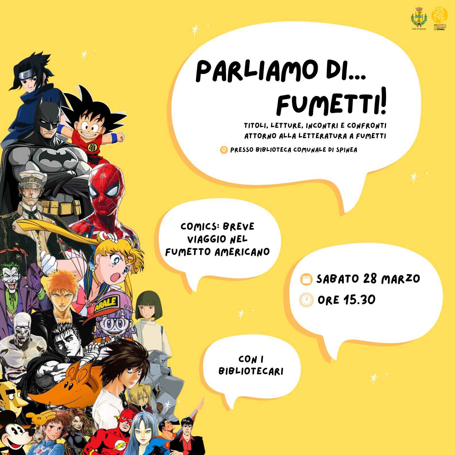 Parliamo di...fumetti! Comics, viaggio nel fumetto americano"