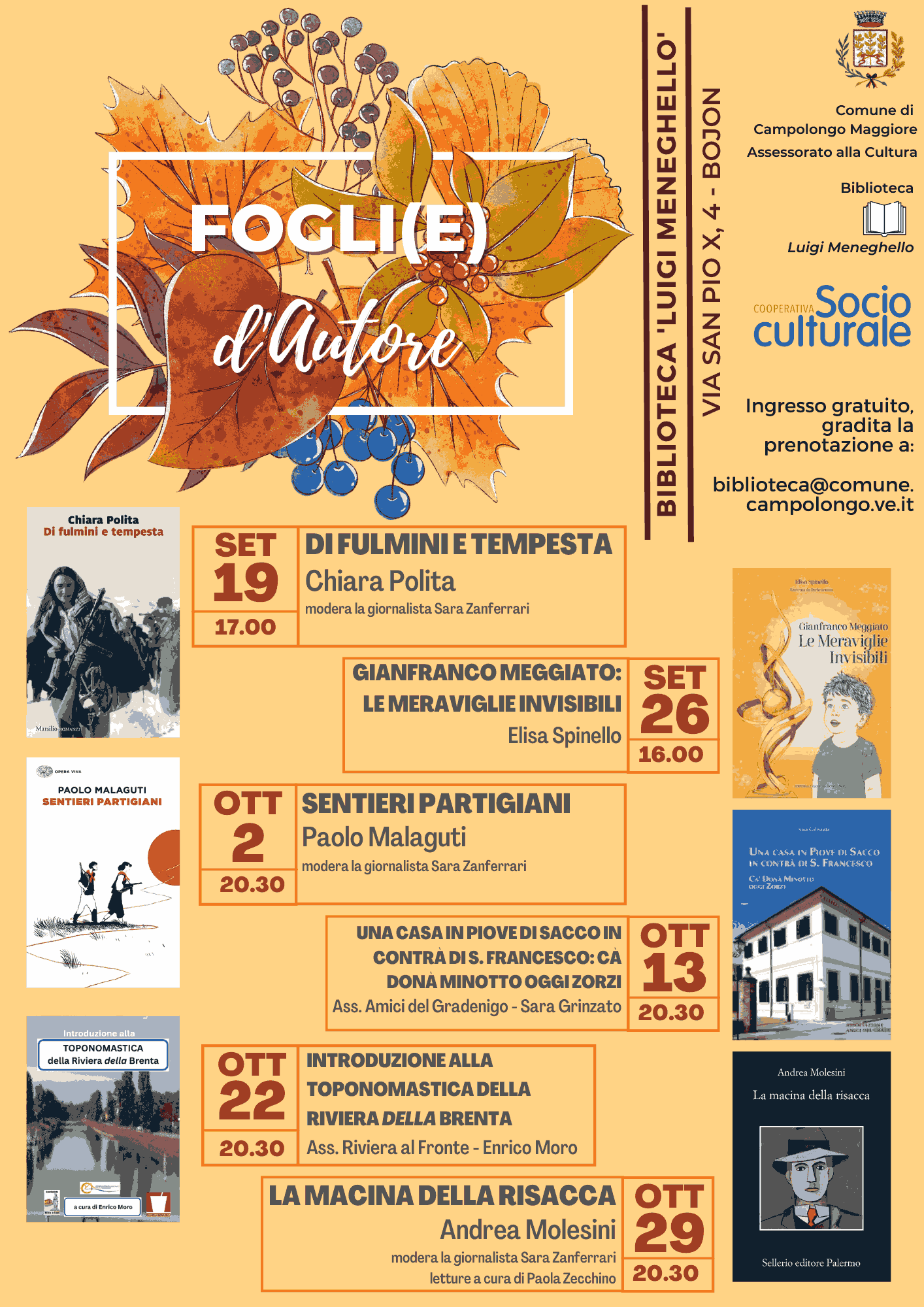 CAMPOLONGO MAGGIORE | Fogli(e) d'autore
