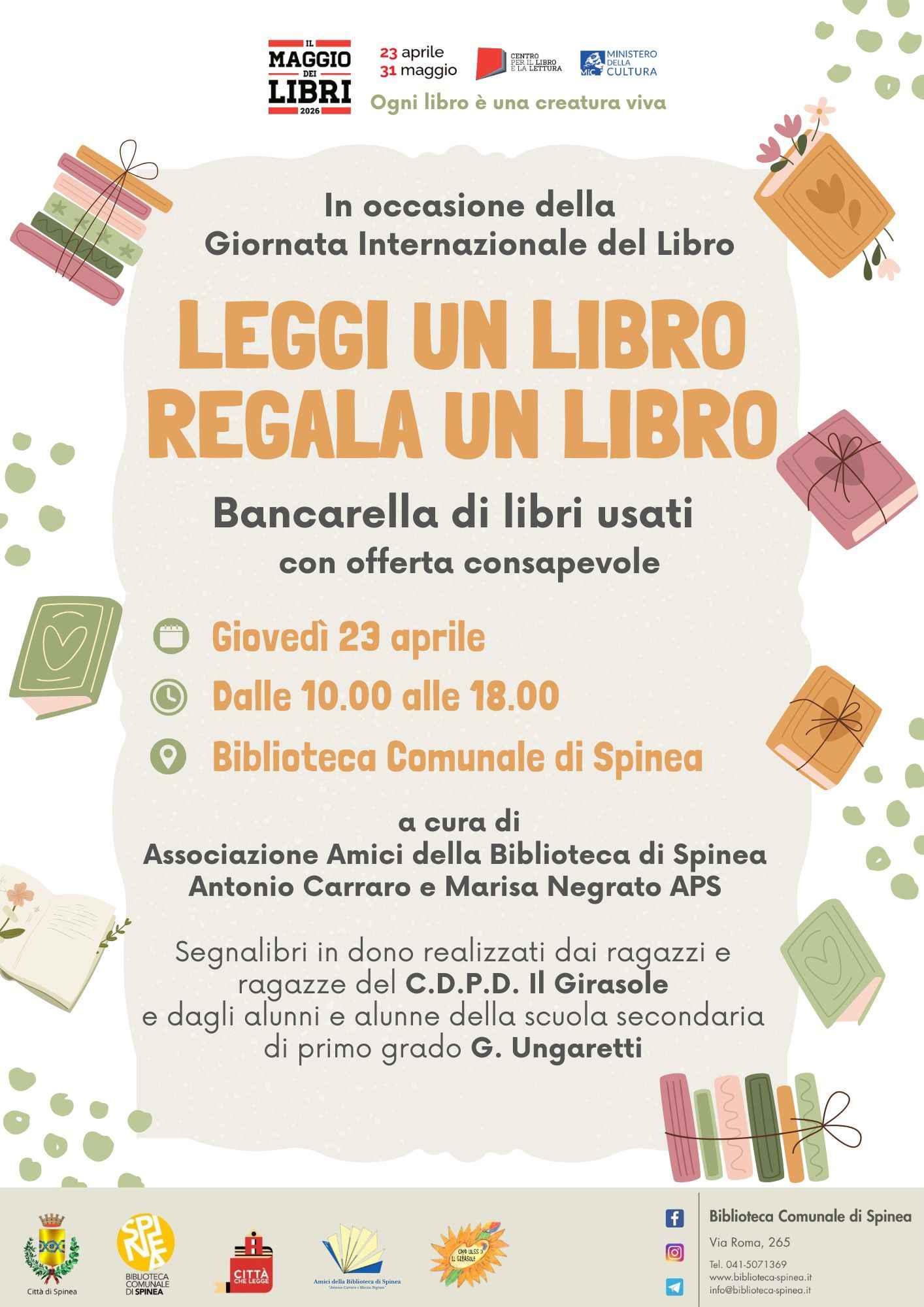 Leggi un libro, regala un libro