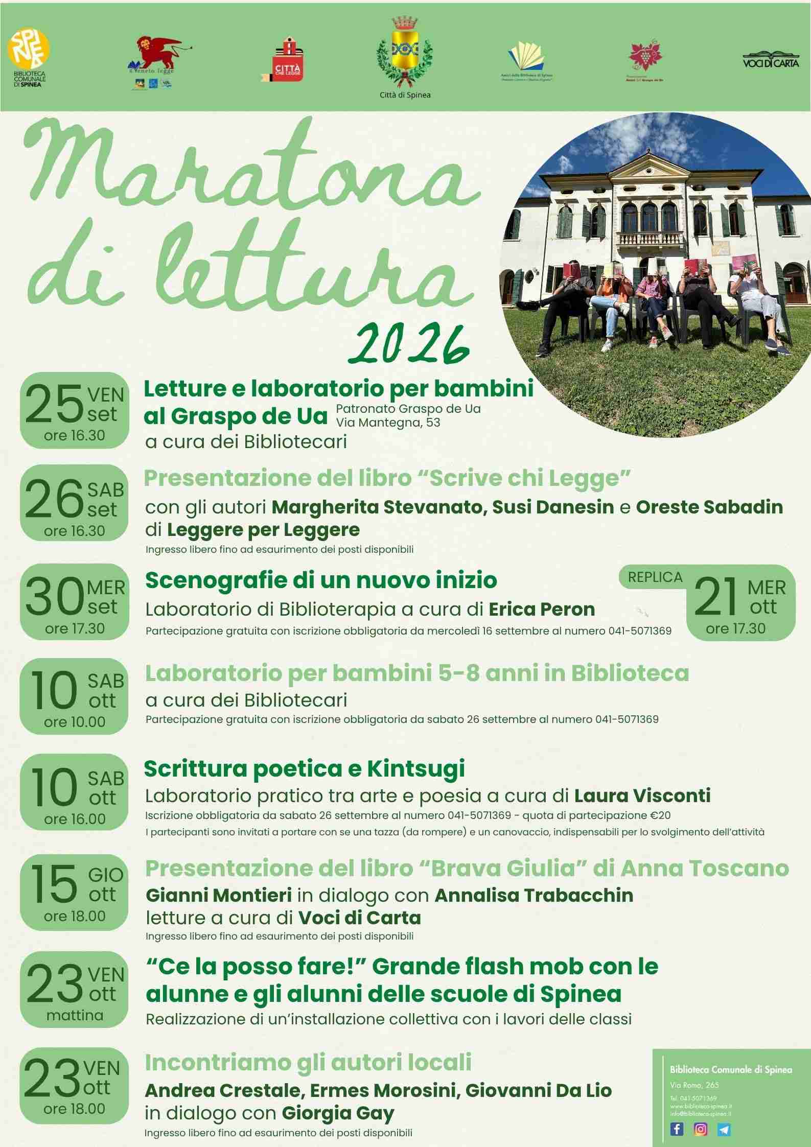 Maratona di lettura 2026