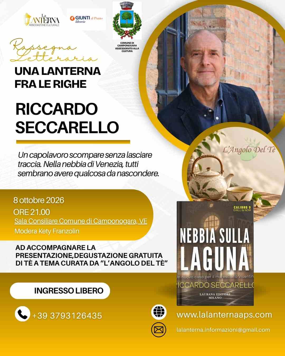 Una lanterna fra le righe - presentazione dell'autore